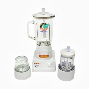 MIYAKO BL-102 GS Putih Blender Kaca 1 Liter Wadah Mesin