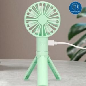 STARMAS kipas angin Genggam Travel Tripod Dengan Lampu Warna + 3 Speed Starmas aolida kipas mini