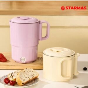 STARMAS Teko Lipat Listrik 1300 ML Portabel 304 Multi Fungsi Stainless Wadah