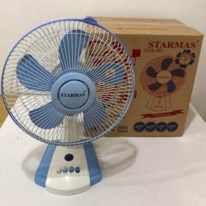 STARMAS Kipas angin Meja 12 Inch 1279 SR + Lampu Tidur Starmas Listrik