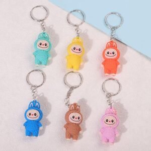 LABUBU Gantungan Kunci Boneka Labubu Ukuran Besar Keychain Anak Love
