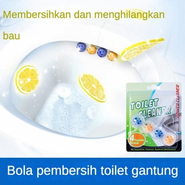 Pewangi Pengharum dan Pembersih Flush Toilet Duduk Closet Cleaner Lato Lato Dengan Wangi Baru - Gambar 5