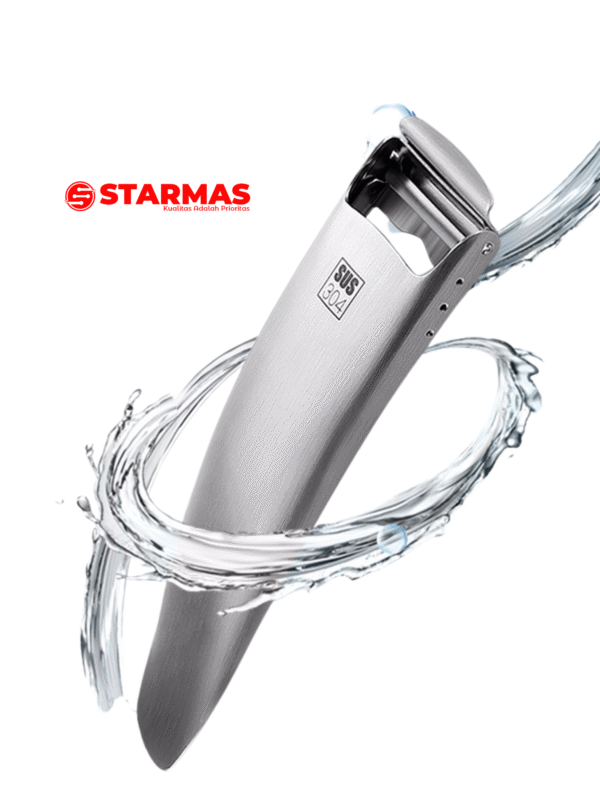 STARMAS Pisau Pengupas Buah Stainless Steel Starmas Serbaguna - Gambar 6