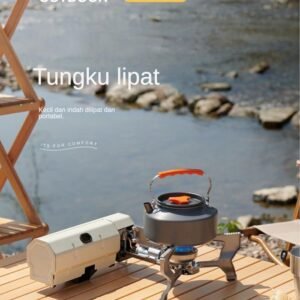 STARMAS Kompor Lipat Portable Untuk Traveling Hiking Mudah Dilipat Mini Camping Masak