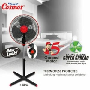 Cosmos 16 XDC Kipas Angin Berdiri Kaki Silang 16 Inch