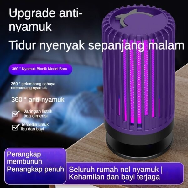 STARMAS New Mosquito Killer LED / Perangkap Pembasmi Nyamuk UV Light New - Gambar 4