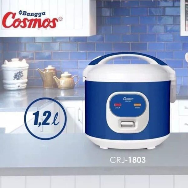 Cosmos Magic Com CRJ1803 Penanak Nasi Cosmos CRJ 1803 1.2lt Non stick - Gambar 4