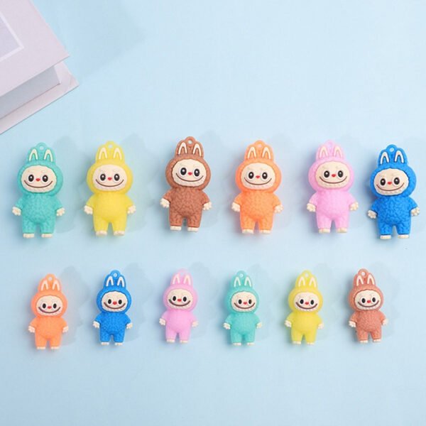 LABUBU Gantungan Kunci Boneka Labubu Terbaru Besar - Gambar 4