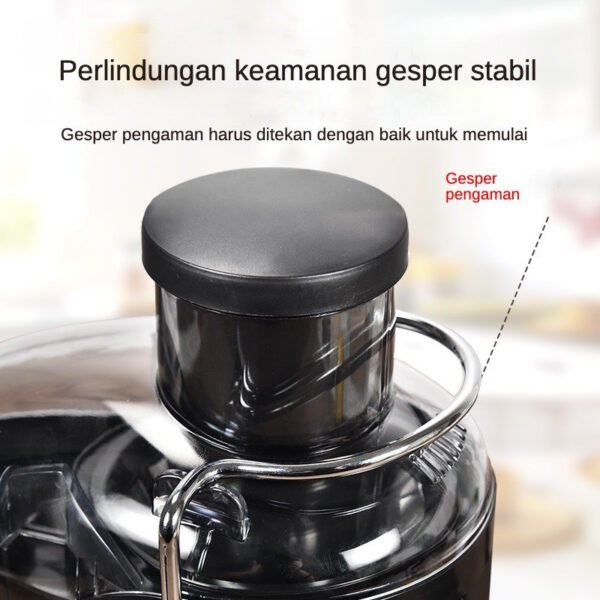 STARMAS Juicer Portable Tanpa Ampas Portable Blender Juicer Extractor 800W-Slow Juicer 99% Fresh Fruit-350ml - Gambar 8