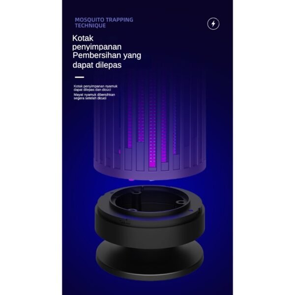 STARMAS New Mosquito Killer LED / Perangkap Pembasmi Nyamuk UV Light New - Gambar 7