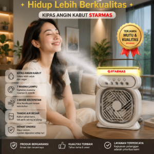 STARMAS Air Cooler Fan Kipas AC Mini Portable Pendingin Ruangan