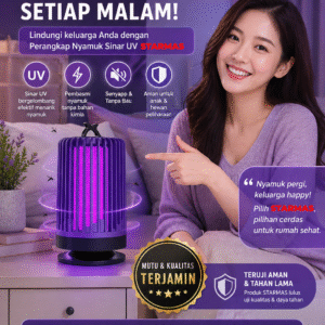 STARMAS New Mosquito Killer LED / Perangkap Pembasmi Nyamuk UV Light New