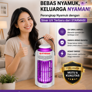STARMAS SM 177 Super Mosquito Killer - Perangkap Nyamuk Lampu Penangkap