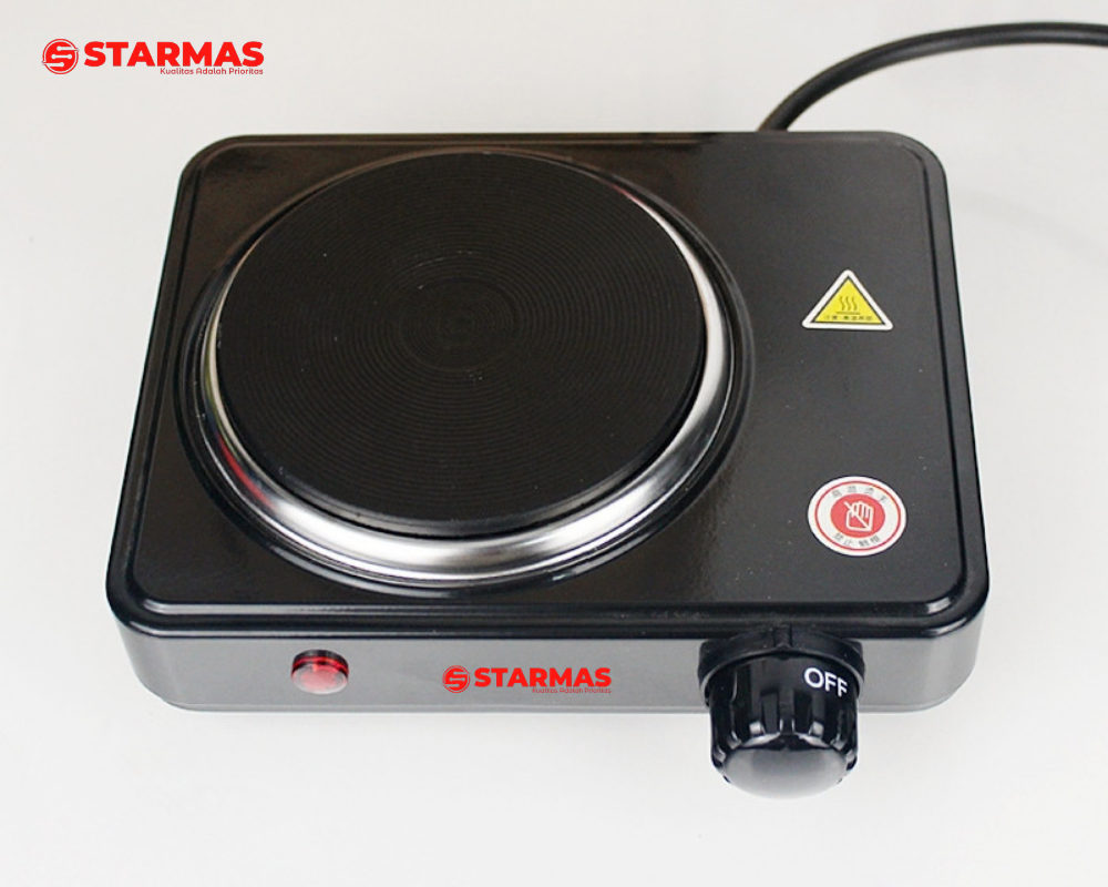STARMAS Kompor Listrik 800 Watt Hemat Listrik untuk Sup Ayam dan Berbagai Masakan - Gambar 7